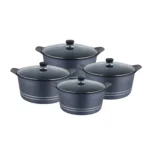 Castle Die-Cast Casserole 8 Piece Cookware Set