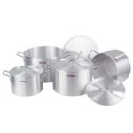 Casio Stock Pot 8 Pcs Cooking Set (20–26 cm) – CNC 367