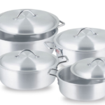 Casio Rice Pan 8 Piece Cooking Set (13–16 Inch)