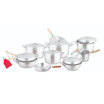 Casio Metal Finish Jambo Set – 20 Pcs Cookware Set
